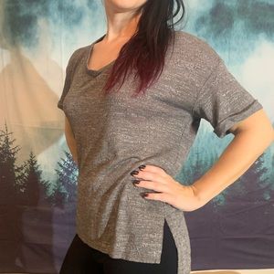 Grey loose fit t shirt